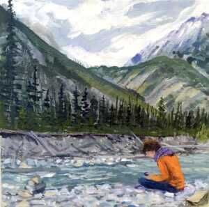 Evelyne à Sundance Valley