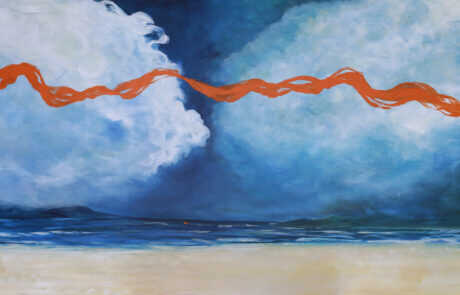 Boat of Hope, 60x36, Acrylic on Canvas, 2016, Price: $3,600